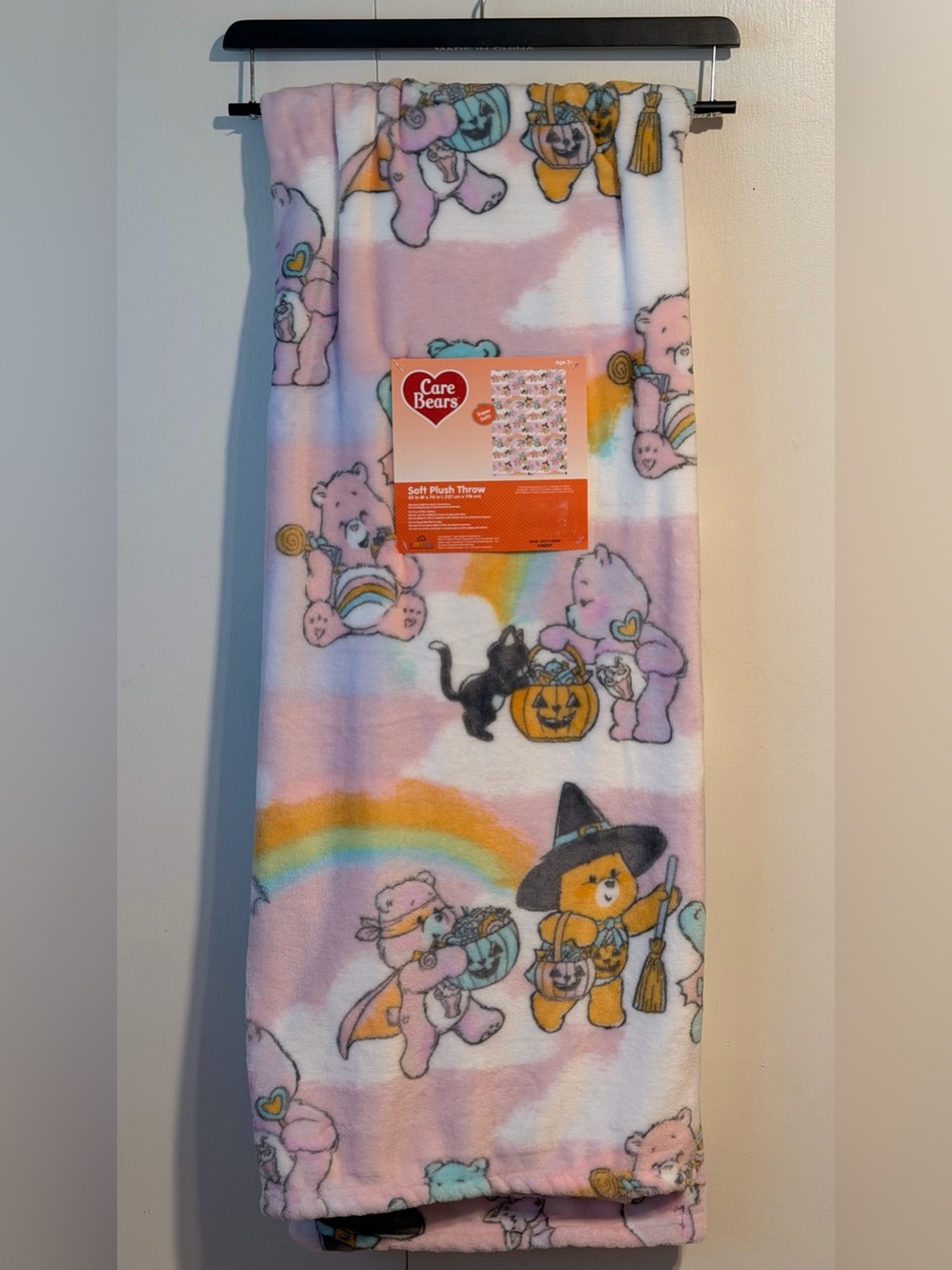 Care Bears Halloween Blanket